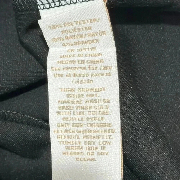 HOPE & HARLOW PULL-ON PLAID PRINT SLIM ANKLE PANTS SIZE MEDIUM - Picture 11 of 11